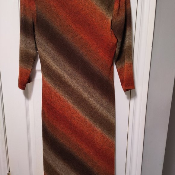 Laura Petite multi colored striped mini dress - Picture 5 of 5